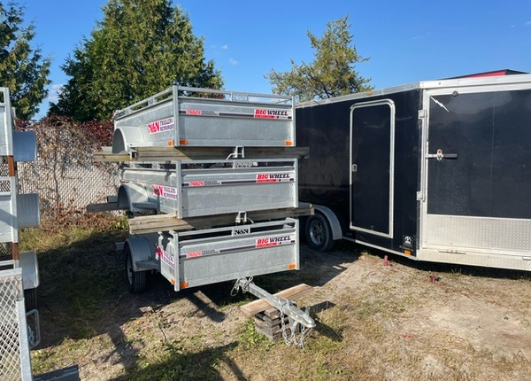 Remorque pour VTT ou C&ocirc;te-&agrave;-Cote